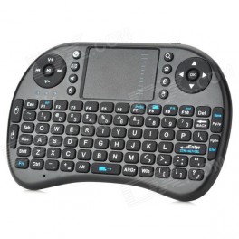 iPazzport KP-810-12 Wireless 2.4GHz 92-Key Keyboard for Google TV Player - Black